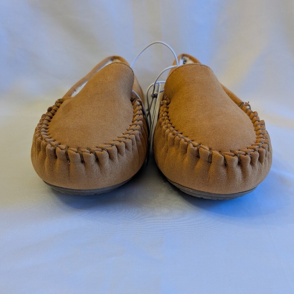 Floopi Women's Indoor/Outdoor Memory Foam Moccasin Slippers NWT - Picture 14 of 16